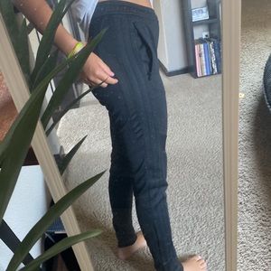 Black Adidas Track Pants (XS but fits like a small)
